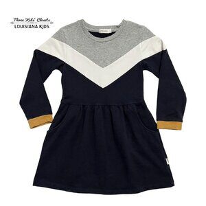 Miles 5Y Navy Sweatshirt Dress